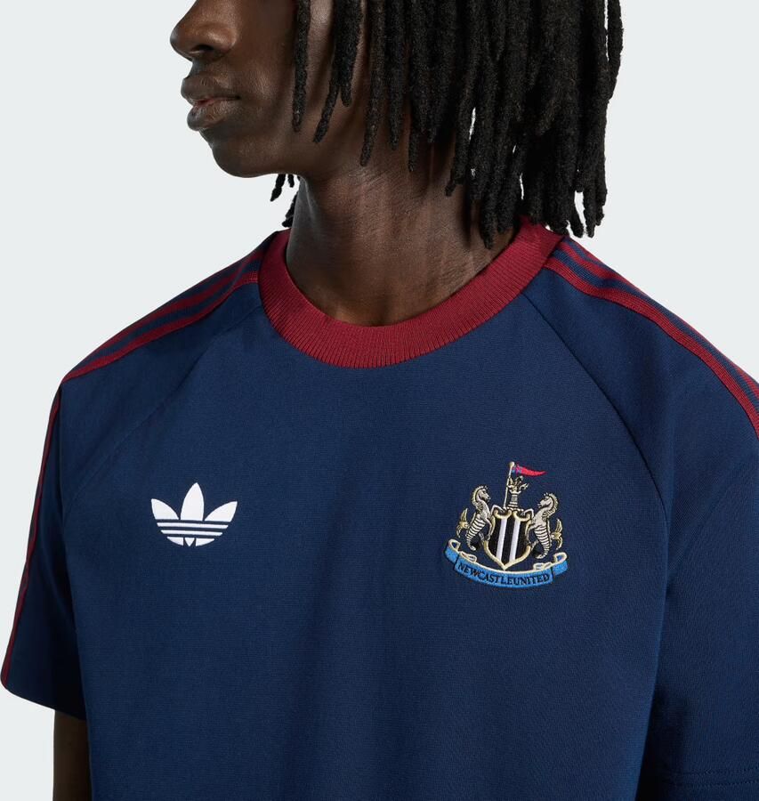 Adidas Originals Newcastle United FC OG T-Shirt Blauw- Heren Blauw - Foto 3