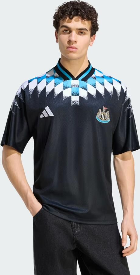 Adidas Newcastle United FC Stadium Shirt Zwart- Heren Zwart - Foto 2