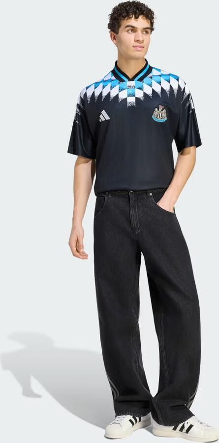 Adidas Newcastle United FC Stadium Shirt Zwart- Heren Zwart - Foto 7