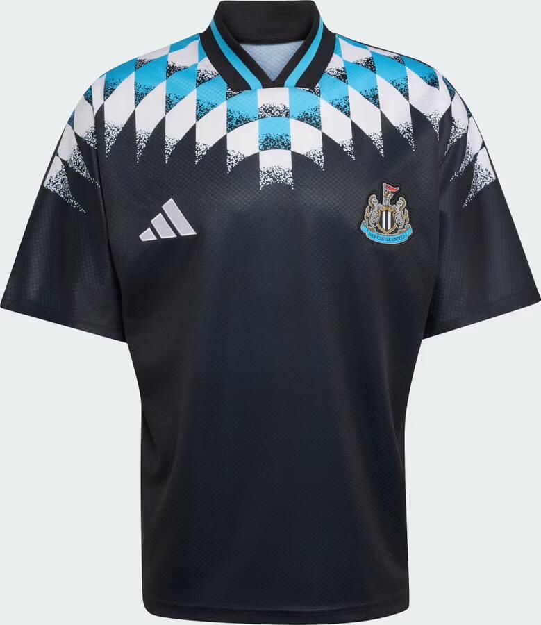 Adidas Newcastle United FC Stadium Shirt Zwart- Heren Zwart - Foto 3