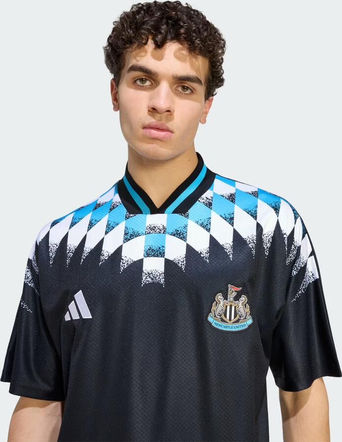 Adidas Newcastle United FC Stadium Shirt Zwart- Heren Zwart - Foto 5