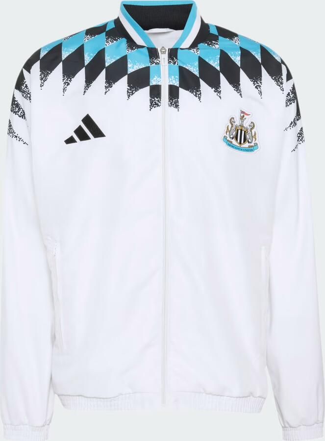 Adidas Newcastle United FC Stadium Track Top Wit- Heren Wit - Foto 5