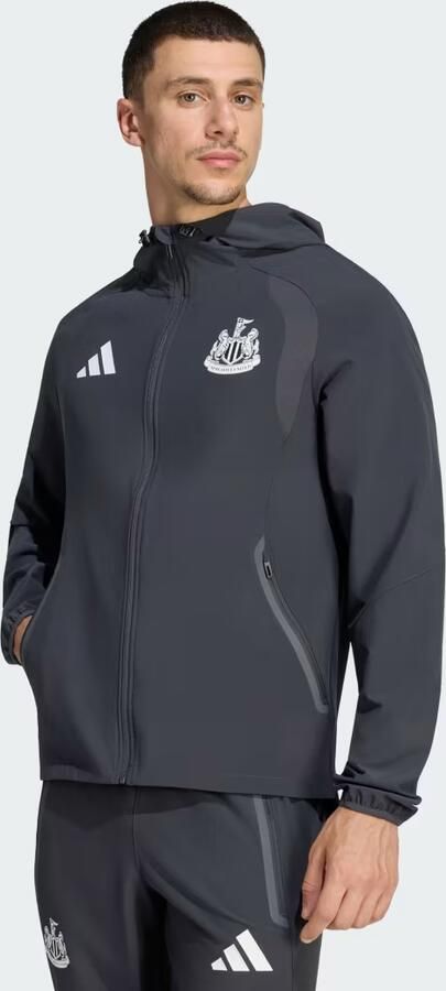 Adidas Newcastle United FC Tiro Reiswindjack met Lange Ritssluiting