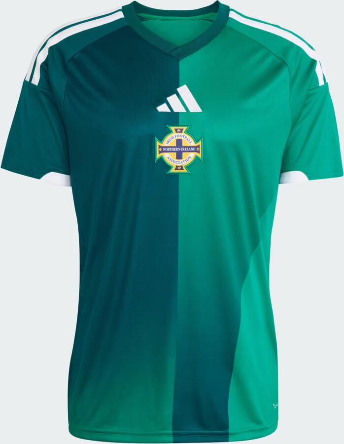 Adidas Northern Ireland 2026 Home Shirt Groen- Heren Groen - Foto 3
