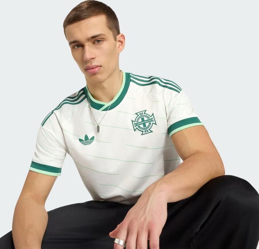 Adidas Originals Northern Ireland 2026 Away Shirt Wit- Heren Wit - Foto 2