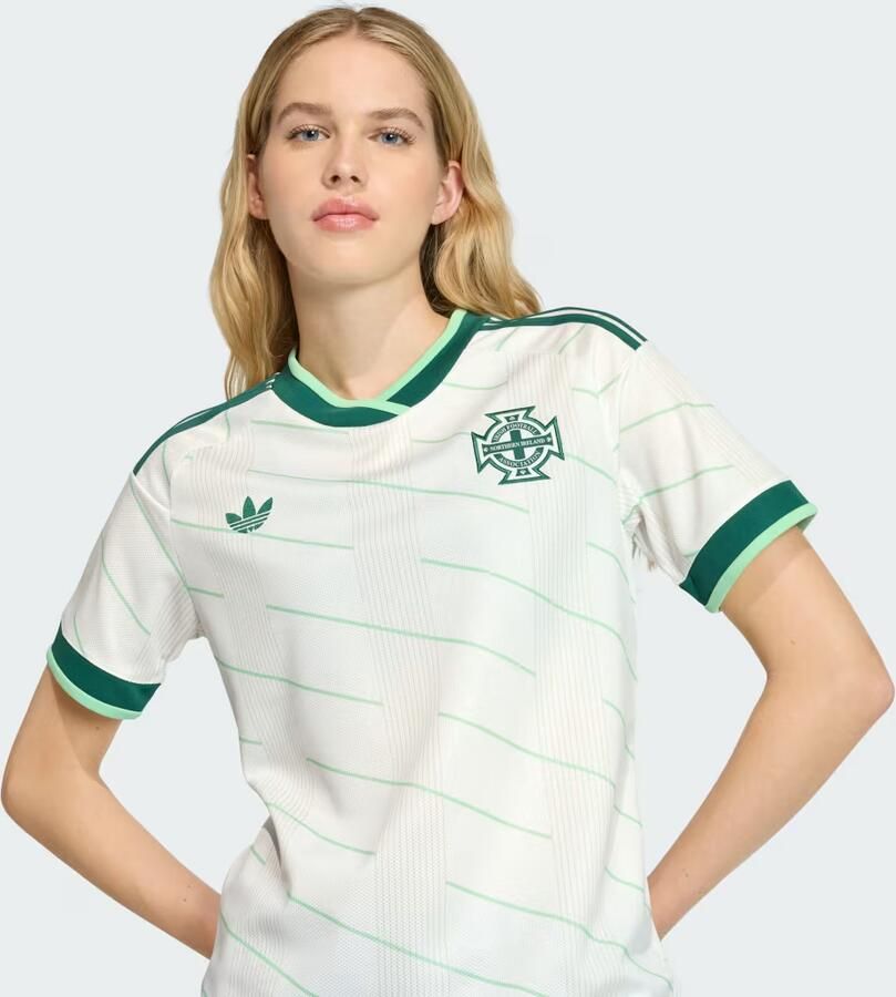 Adidas Originals Northern Ireland 2026 Away Shirt Dames Wit- Dames Wit - Foto 3