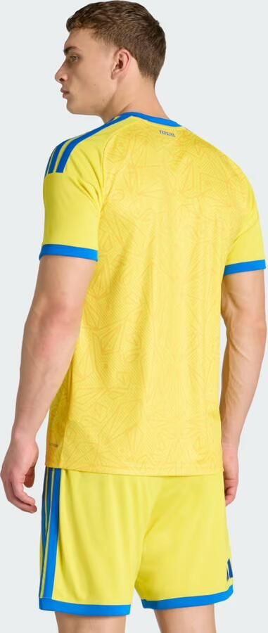 Adidas Ukraine 2026 Home Shirt Geel- Heren Geel - Foto 7