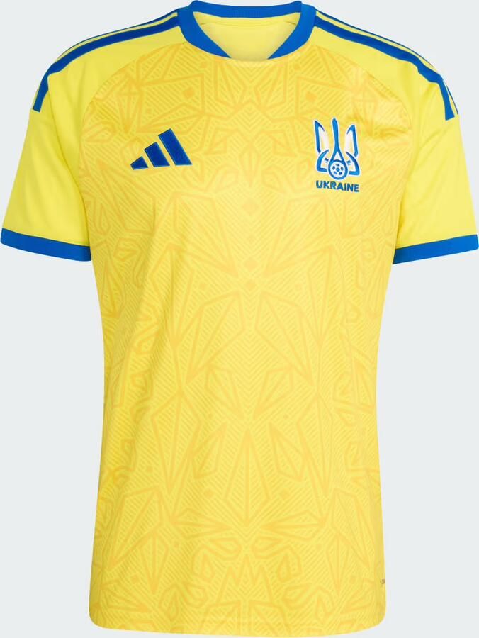 Adidas Ukraine 2026 Home Shirt Geel- Heren Geel - Foto 3