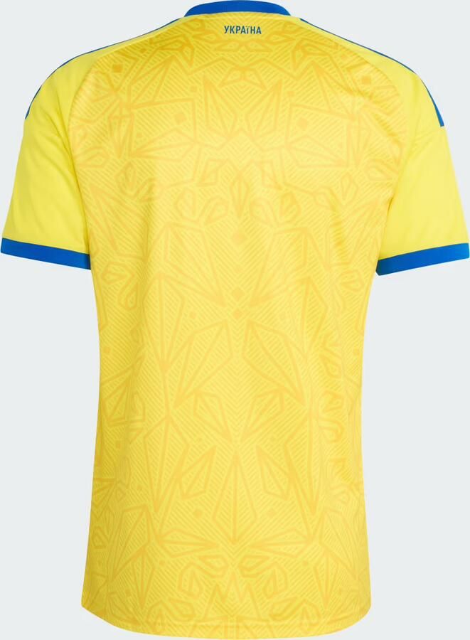Adidas Ukraine 2026 Home Shirt Geel- Heren Geel - Foto 4