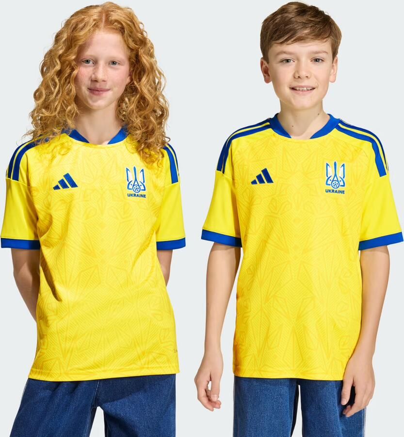 Adidas Oekraïne 26 Thuisshirt Kids