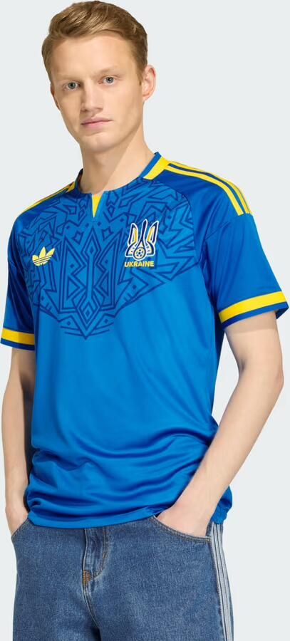 Adidas Originals Ukraine 2026 Away Shirt Blauw- Heren Blauw - Foto 2