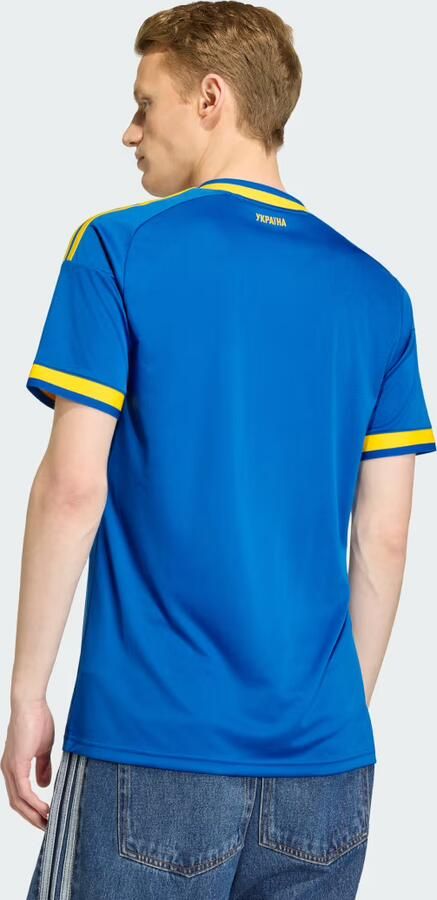Adidas Originals Ukraine 2026 Away Shirt Blauw- Heren Blauw - Foto 5