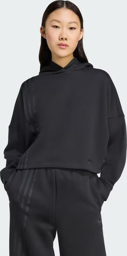 Adidas Off Placed 3-Stripes Hoodie