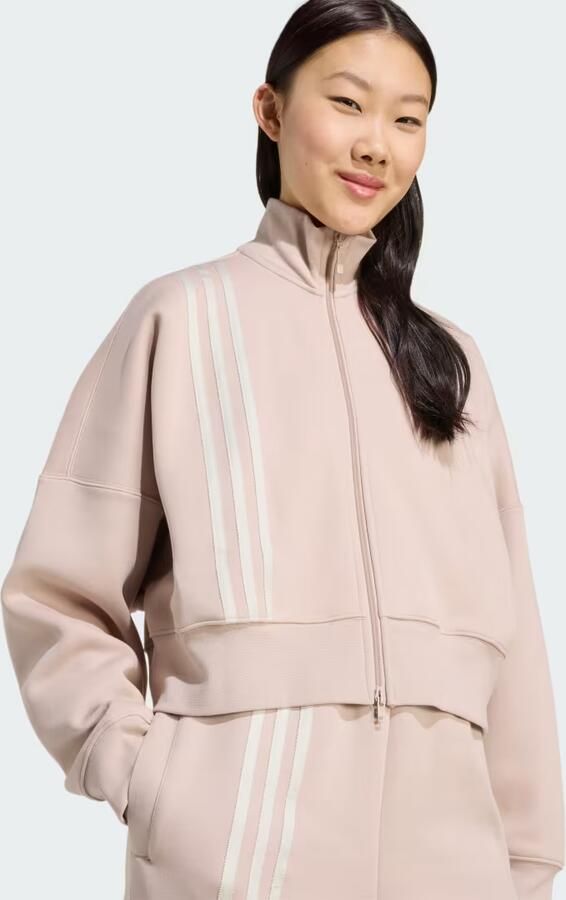 Adidas Off Placed 3-Stripes Trainingsjack met Lange Ritssluiting - Foto 4