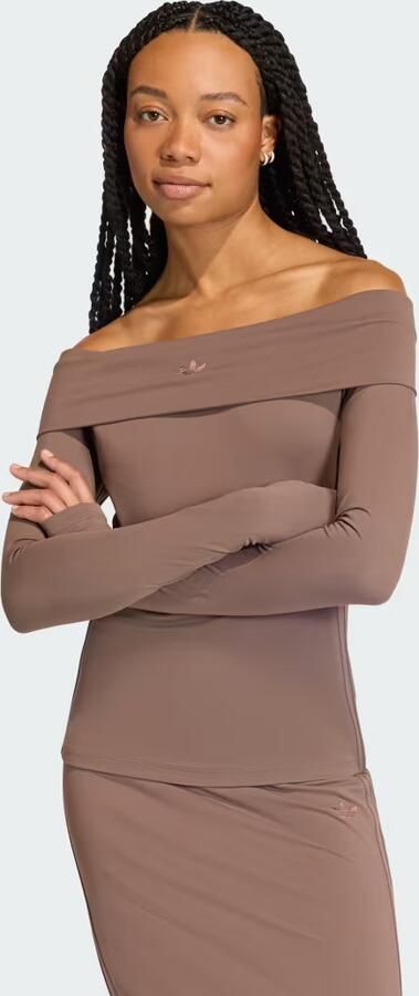 Adidas OFF-SHOULDER LONGSLEEVE