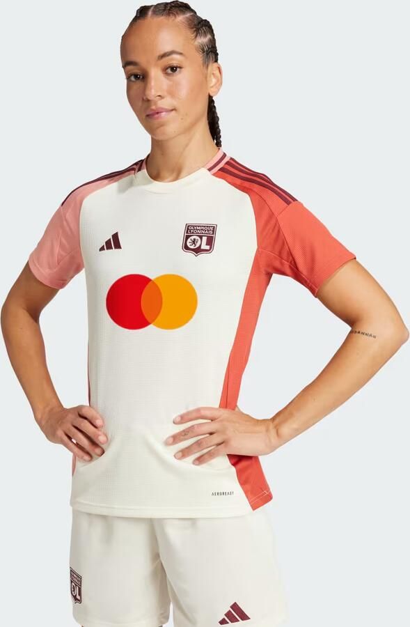 Adidas Olympique Lyon 2024 25 Third Shirt Dames Ivory- Dames Ivory - Foto 6