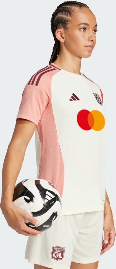 Adidas Olympique Lyon 2024 25 Third Shirt Dames Ivory- Dames Ivory - Foto 5