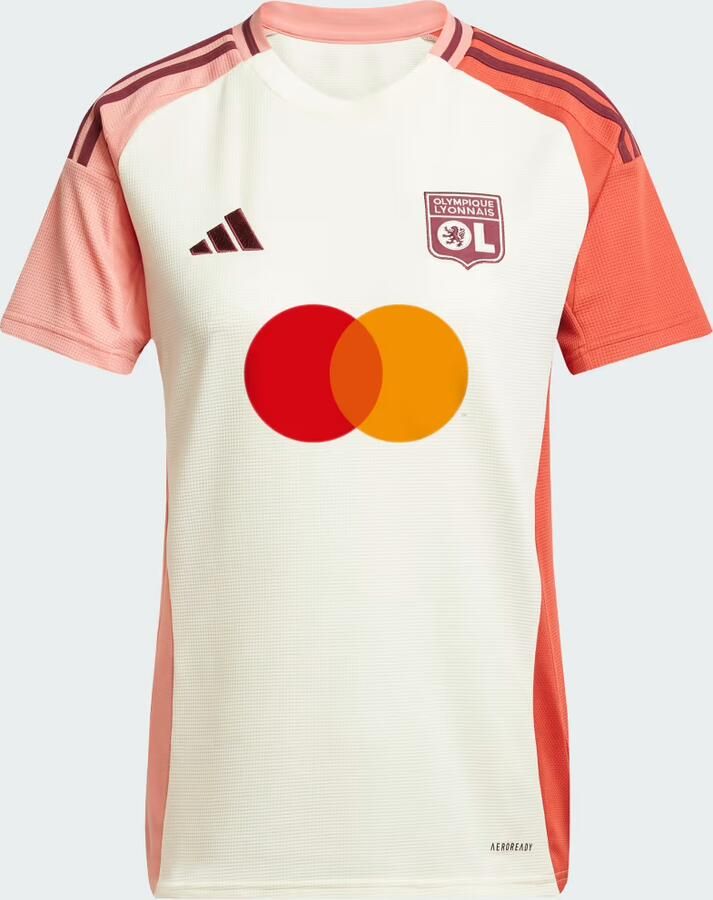 Adidas Olympique Lyon 2024 25 Third Shirt Dames Ivory- Dames Ivory - Foto 1