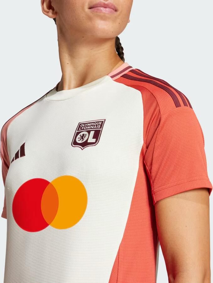 Adidas Olympique Lyon 2024 25 Third Shirt Dames Ivory- Dames Ivory - Foto 3
