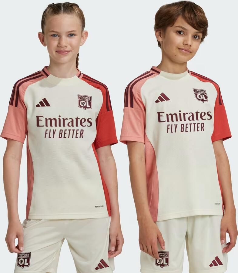Adidas Olympique Lyonnais 24 25 Derde Shirt Kids