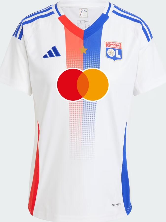 Adidas Olympique Lyon 2024 25 Home Shirt Dames White- Dames White - Foto 2