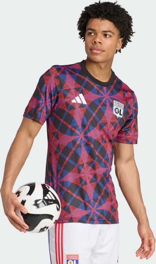 Adidas Olympique Lyonnais 25 26 Pre-Match Voetbalshirt - Foto 3