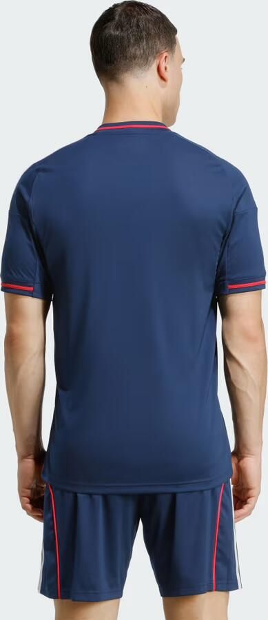 Adidas Olympique Lyon 2025 26 Away Shirt Blauw- Heren Blauw - Foto 4