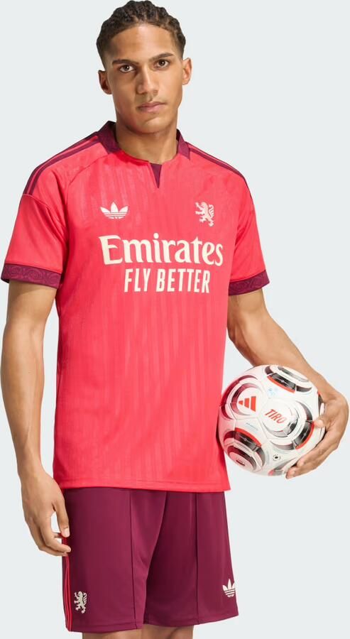 Adidas Originals Olympique Lyon 2026 27 Away Shirt Roze- Heren Roze - Foto 2