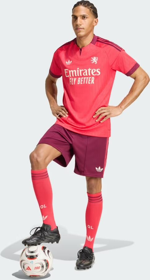 Adidas Originals Olympique Lyon 2026 27 Away Shirt Roze- Heren Roze - Foto 5