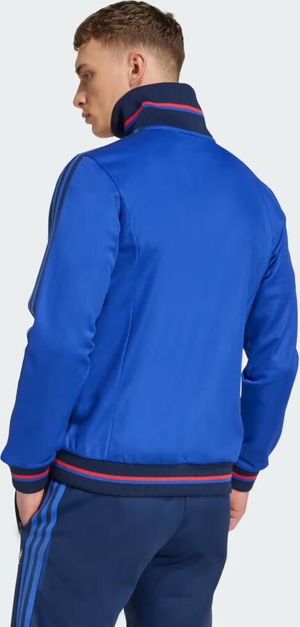 Adidas Originals Olympique Lyon 75 Year Anniversary Track Top Blauw- Heren Blauw - Foto 4