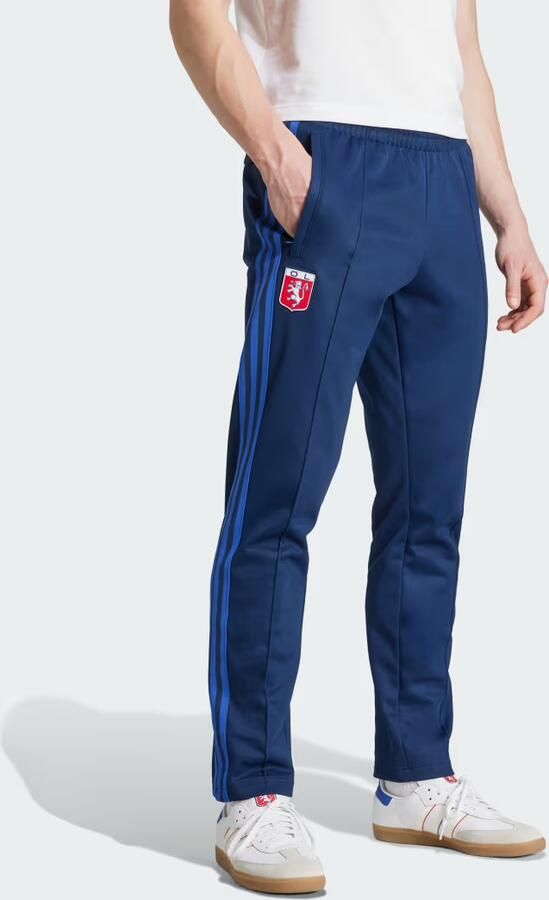 Adidas Originals Olympique Lyon 75 Year Anniversary Track Pants Blauw- Heren Blauw - Foto 4