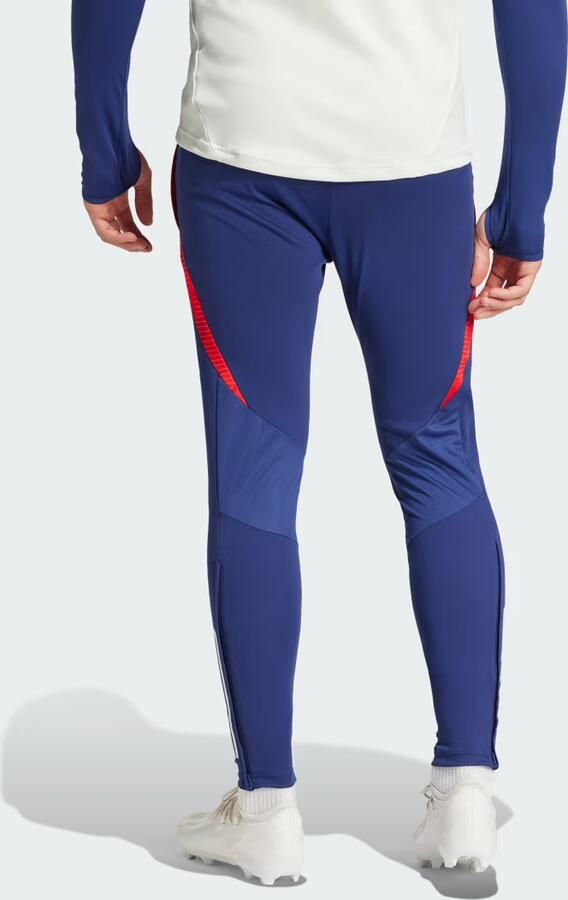 Adidas Olympique Lyon Training Track Pants Midnight Indigo Bright Red White Tint- Heren Midnight Indigo Bright Red White Tint - Foto 4