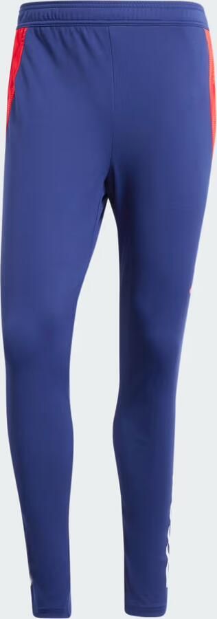 Adidas Olympique Lyon Training Track Pants Midnight Indigo Bright Red White Tint- Heren Midnight Indigo Bright Red White Tint - Foto 5