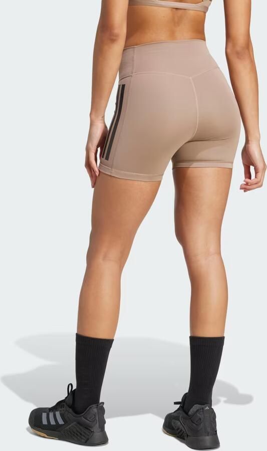 Adidas Optimé 3-Stripes 1 4 Korte Legging - Foto 6