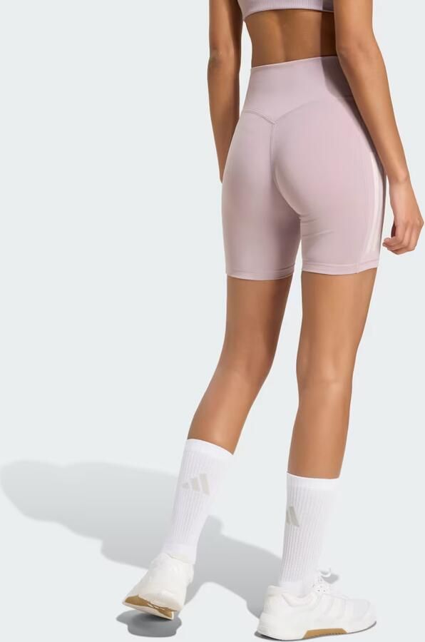 Adidas Optime 3-Stripes Korte Workoutlegging - Foto 4