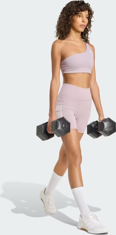 Adidas Optime 3-Stripes Korte Workoutlegging - Foto 6