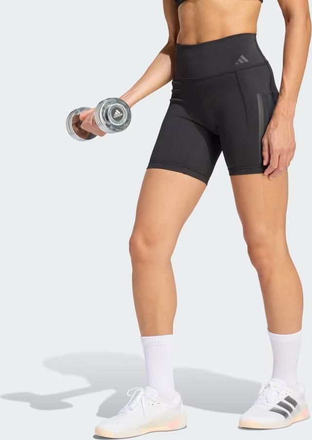 Adidas Optime 3-Stripes Korte Workoutlegging