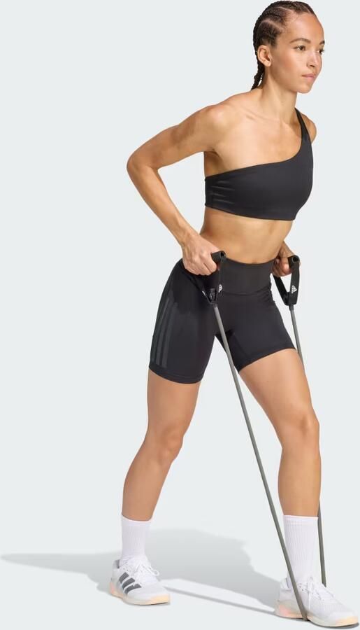 Adidas Optime 3-Stripes Korte Workoutlegging - Foto 5