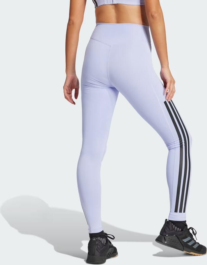 Adidas Optime 3-Stripes Lange Legging - Foto 4