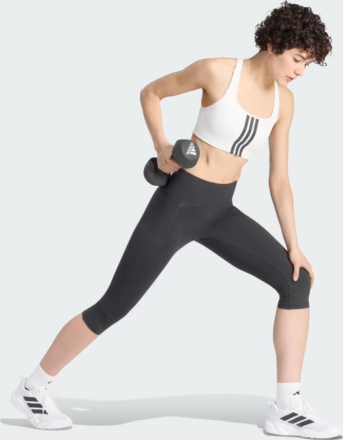 Adidas Optime Contour Capri Workoutlegging - Foto 3