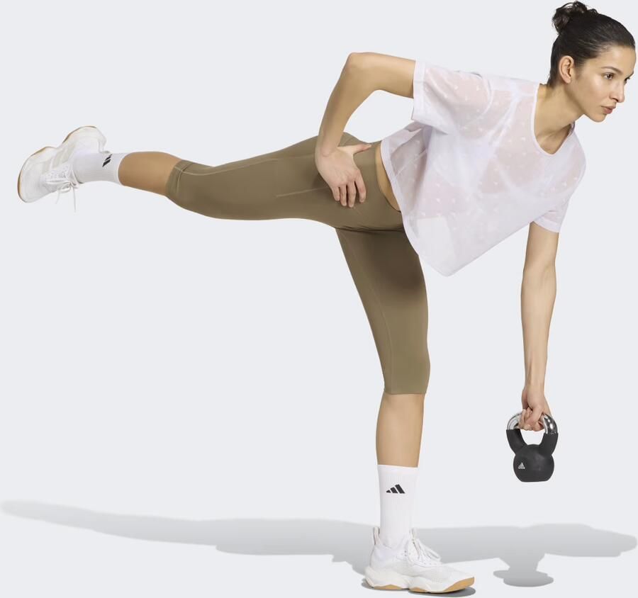 Adidas Optime Contour Capri Workoutlegging - Foto 3