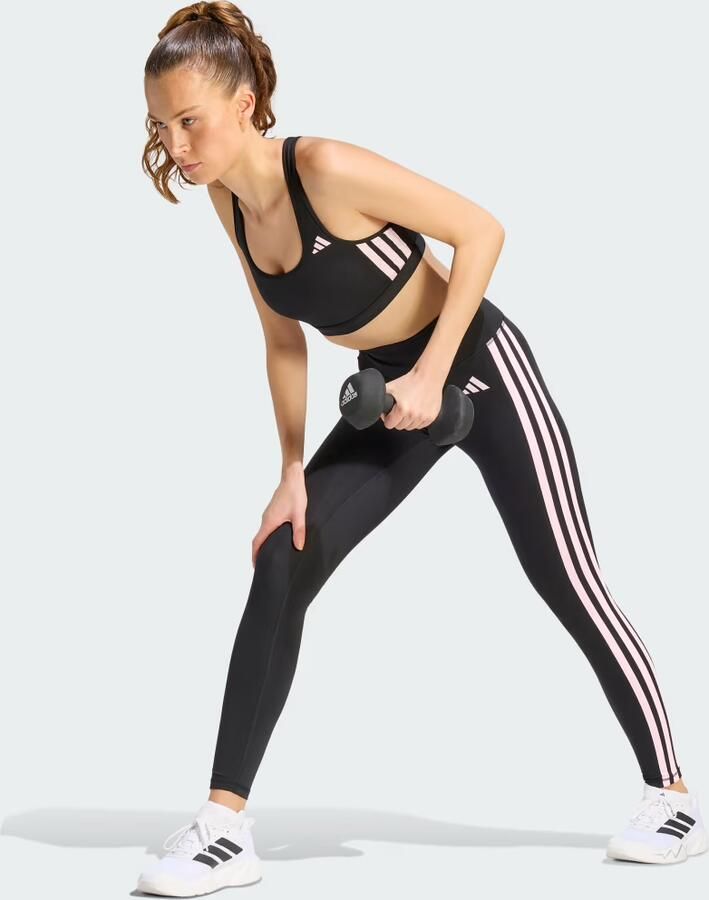 Adidas Optimé Essentials 3-Stripes 7 8 Legging - Foto 3