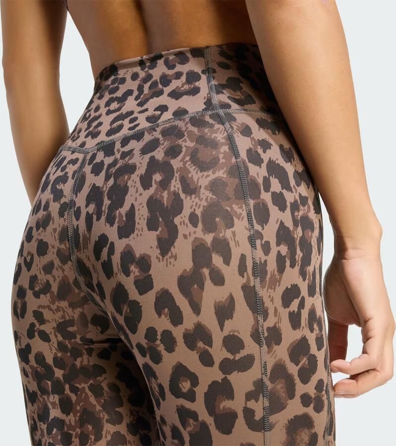 Adidas Optime Essentials 3-Stripes Leopard 7 8 legging - Foto 3