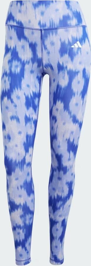 Adidas Optime Essentials Allover Print Flower Tie-Dye Legging