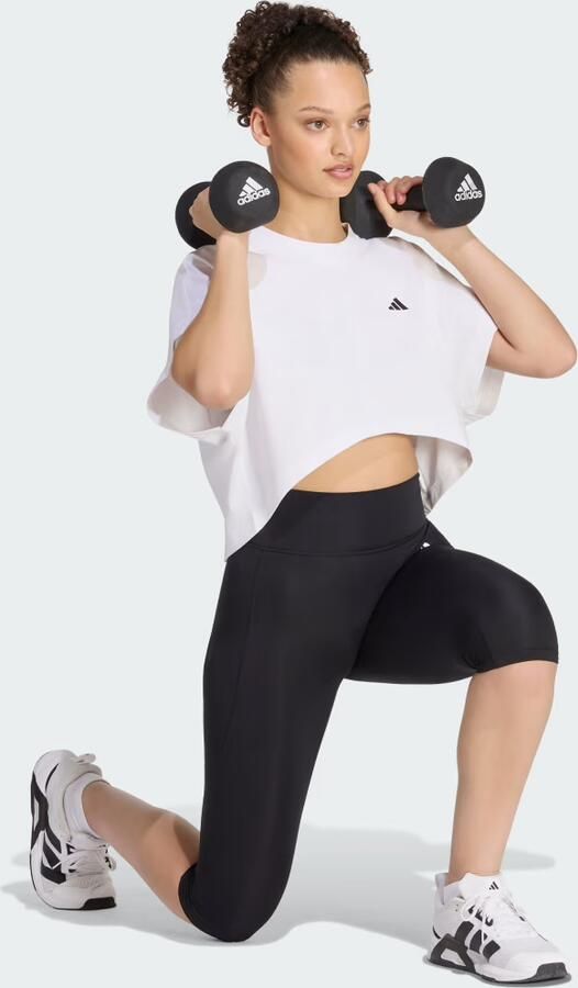 Adidas Optime Essentials Capri Legging - Foto 5