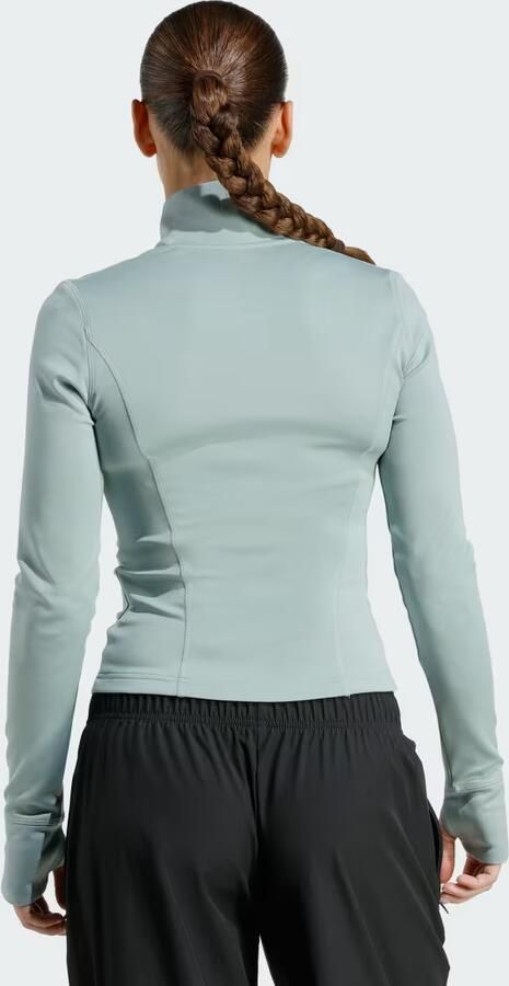 Adidas Optime Essentials Jack met Lange Ritssluiting - Foto 5