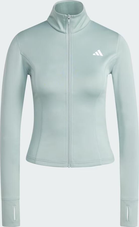 Adidas Optime Essentials Jack met Lange Ritssluiting - Foto 3