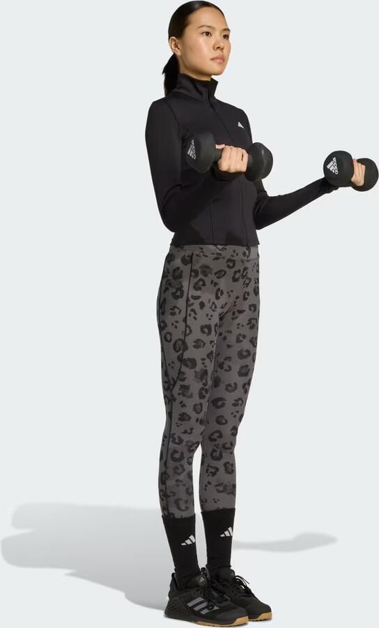 Adidas Optime Essentials Jack met Lange Ritssluiting - Foto 6