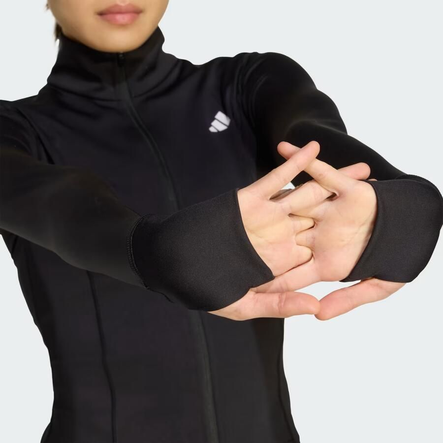 Adidas Optime Essentials Jack met Lange Ritssluiting - Foto 4