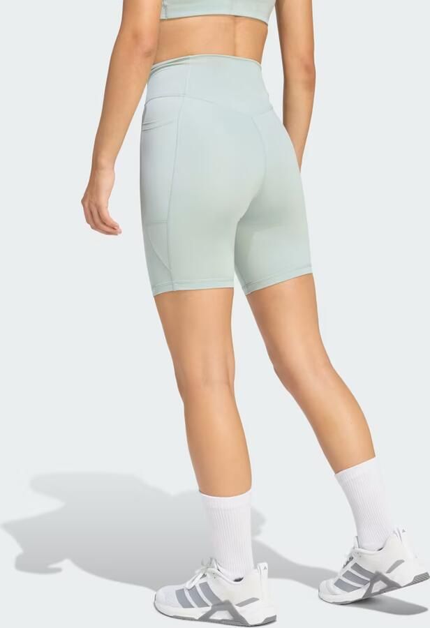 Adidas Optimé Essentials Korte Legging met Zakje 7-Inch - Foto 3